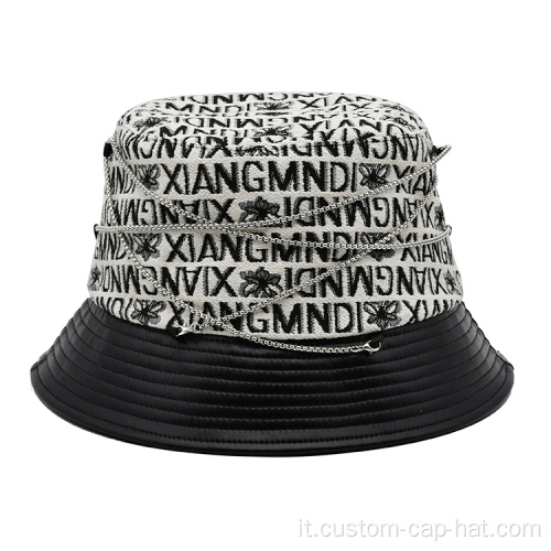 Brand Style Fashion Jacquard Bucekt Hat